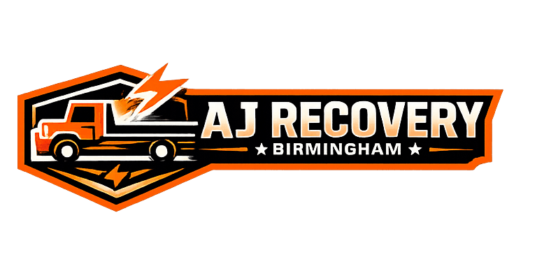 AJ Car Recovery Birmingham vehicle recovery logo